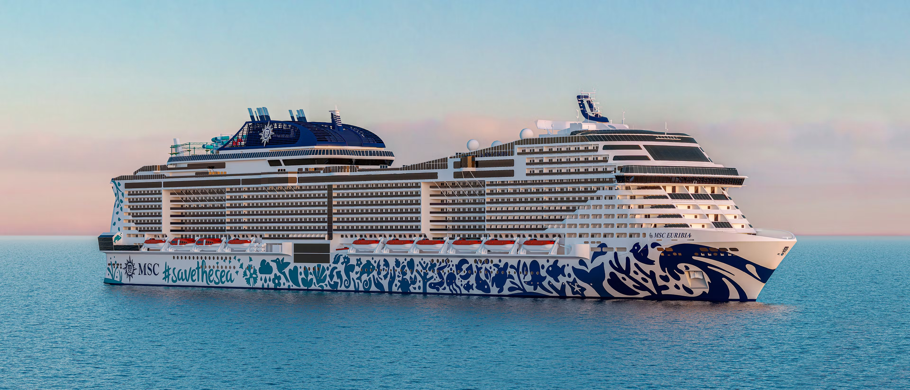 2 Adults + 2 Children *Full Board* 7 Night – New MSC Euribia Cruise (£254pp) From Southampton